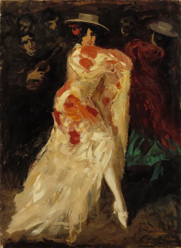 Spanish Dancer (Tango) (1907) by Oscar Parviainen